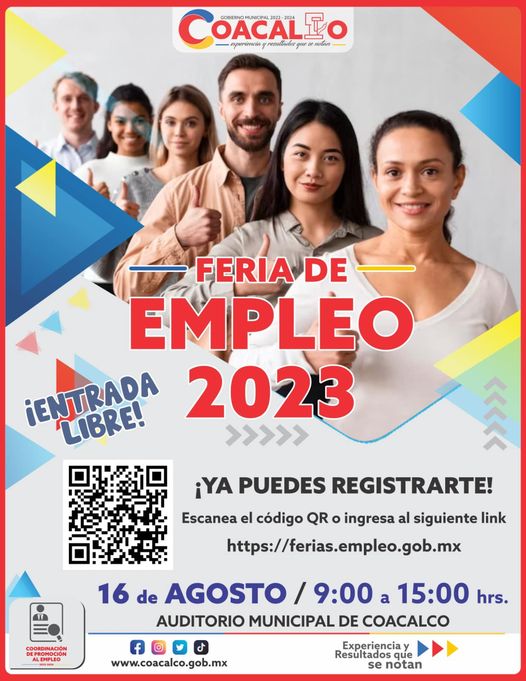 ¡Manana nos vemos en la Feria del Empleo 2023 Registrate