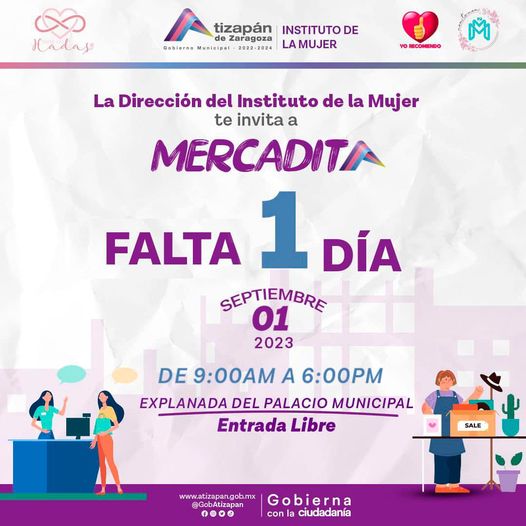 ¡No te pierdas manana de nuestro bazar Mercadita Acompananos y