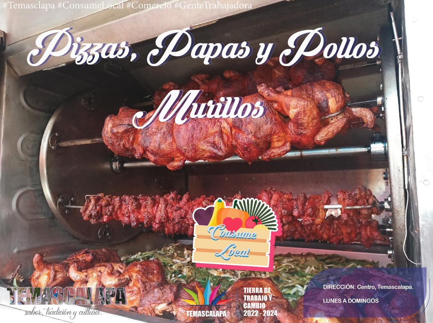 ¡Te presentamos el paraiso de los sabores en Pizzas Pollos