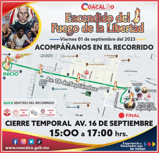 ¡Toma precauciones Este viernes de 1500 a 1700 hrs habra