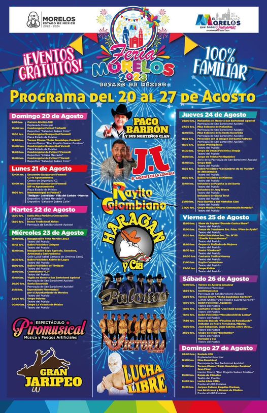 ¡Ven a disfrutar de la mejor Feria de la Zona