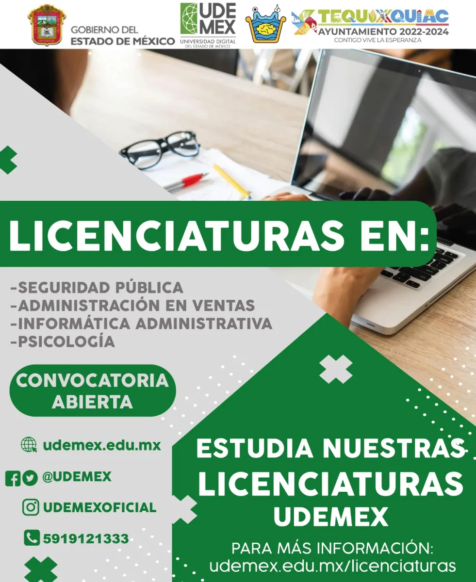 ¡YA PUEDES ESTUDIAR EN LINEA Atencion la UDEMEX ya esta