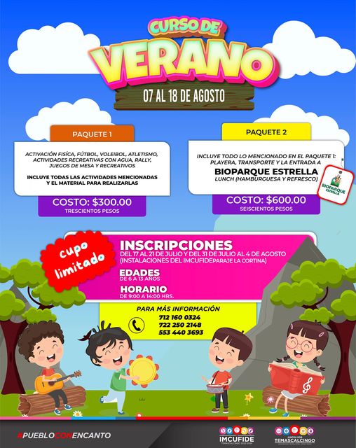 ¡¡Te invitamos al curso de verano!! No te lo puedes perder