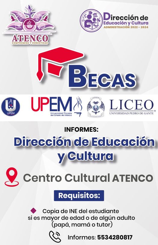 ¿Estas interesado en una beca de Educacion Superior A traves