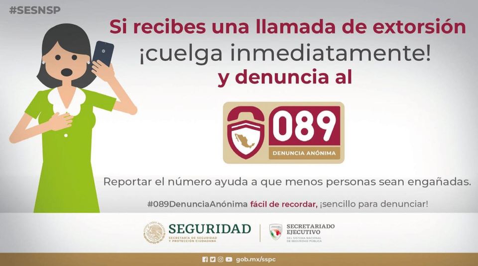 ¿Intentaron extorsionarte No lo dejes asi 𝑫𝑬𝑵𝑼𝑵𝑪𝑰𝑨 El 089 garantiza