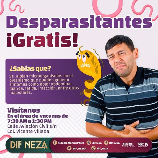 ¿Necesitas desparasitarte