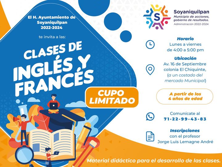 ¿Quieres aprender otros idiomas Les hacemos una invitacion a inscribirse