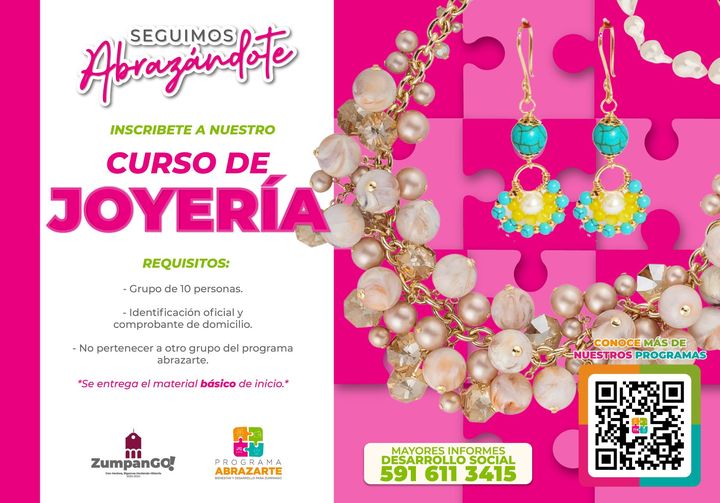 ¿Quieres unirte a nuestros cursos de Joyeria ¡Te invitamos a