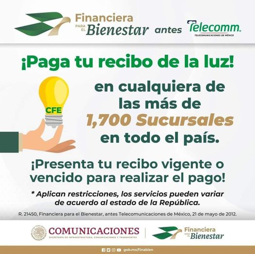 ¿Se te olvido realizar tu pago del recibo de luz