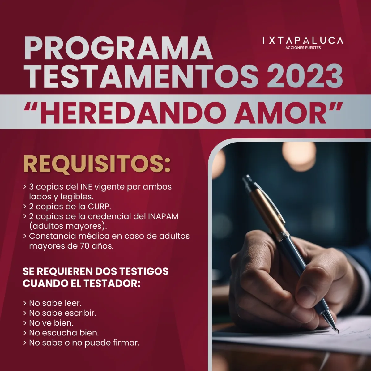 1693571987 665 ¡Ya llego el programa testamentos 2023 Ven al estacionamiento del