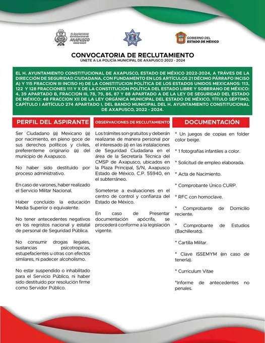 1693575712 Convocatoria de Reclutamiento jpg