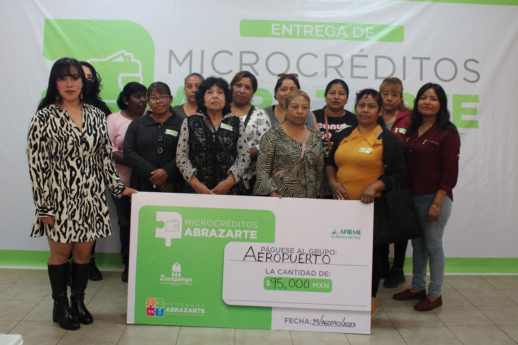 1693590957 431 ¡Zumpanguenses En dias pasados realizamos la entrega del programa Microcredito