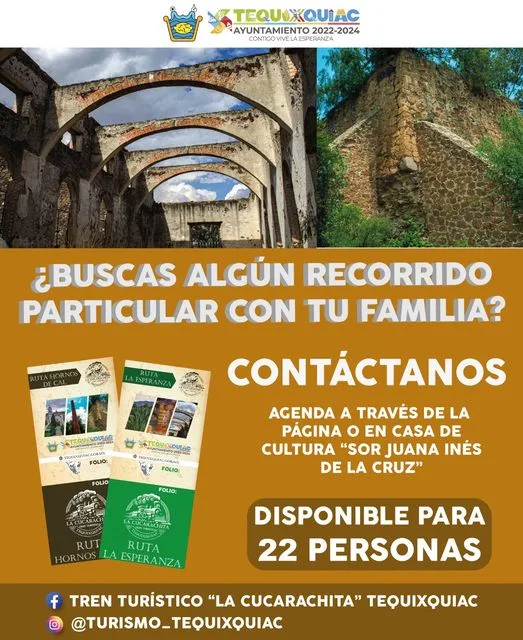 1693598166 AGENDA TU RECORRIDO FAMILIAR EN EL TREN TURISTICO LA CUCARACHITA jpg