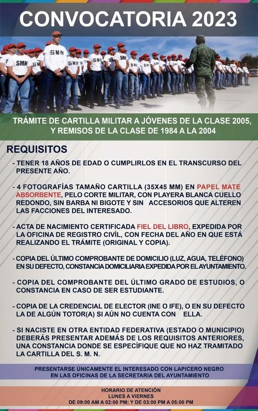 1693601911 ATENCION Ultimas semanas para tramitar tu Cartilla del Servicio Militar jpg