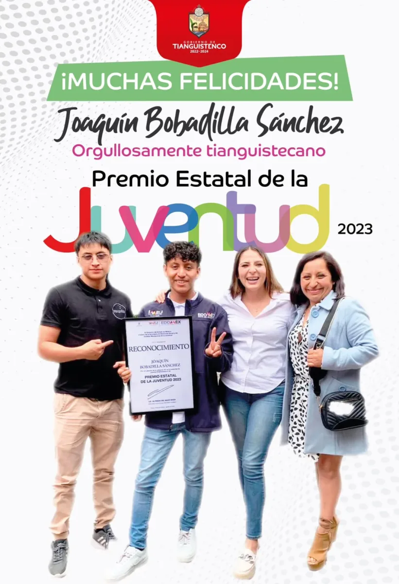 1693657107 Felicidades a Joaquin Bobadilla Sanchez OrgulloDeNuestraTierra ganador del Pre scaled