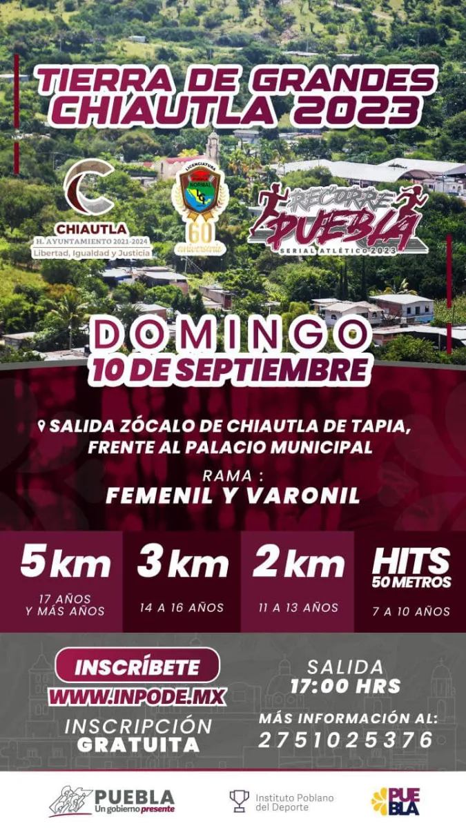 1693680866 29 Juntos recorramos Puebla este domingo 10 de septiembre participemos en