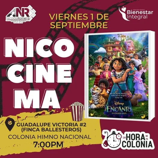 1693747455 Este viernes te esperamos en el Nicocinema en la Colonia jpg