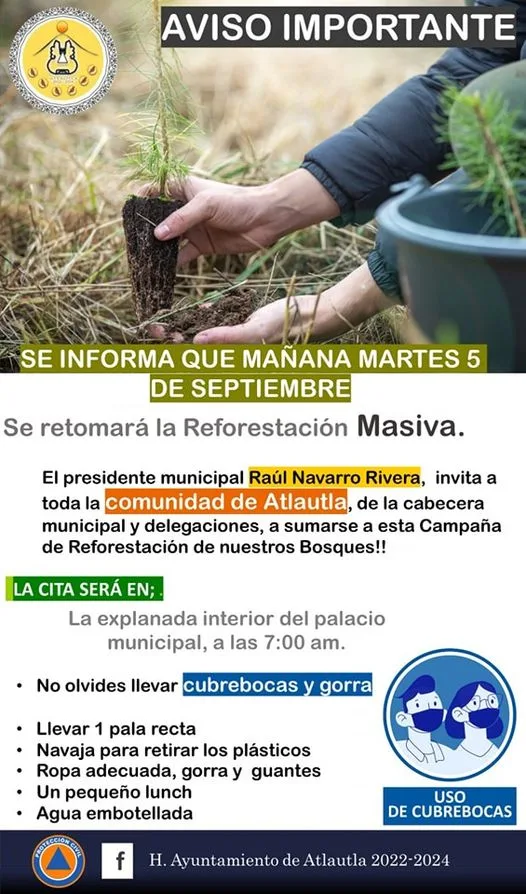 1693854101 TODO LISTO PARA LA JORNADA DE REFORESTACION MASIVA DE NUESTROS jpg