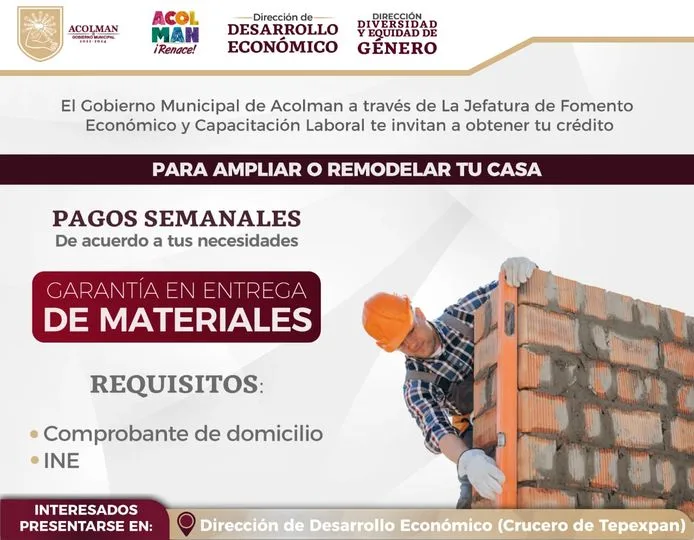 1693868944 El Gobierno Municipal de Acolman la Direccion de Desarrollo Economico jpg