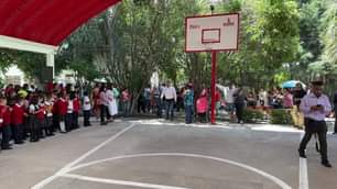 1693936456 EnVivo desde la inauguracion del arcotecho en la Primaria