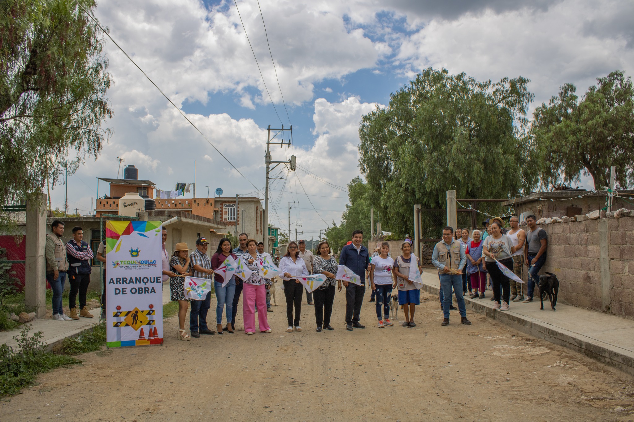 1694009490 868 ¡ARRANQUE DE OBRA El Ayuntamiento Municipal dio el banderazo de