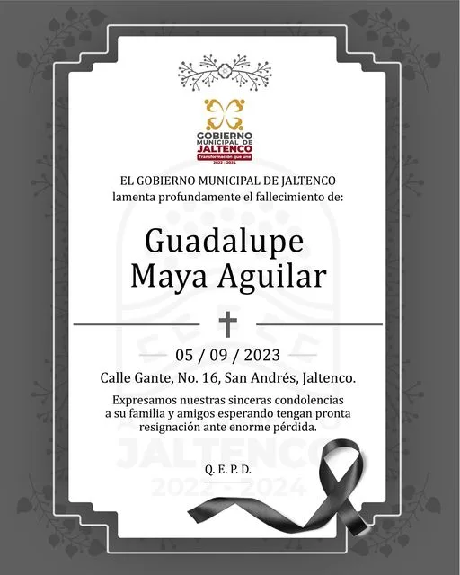 1694022151 Guadalupe Maya Aguilar QEPD 05 09 2023 jpg