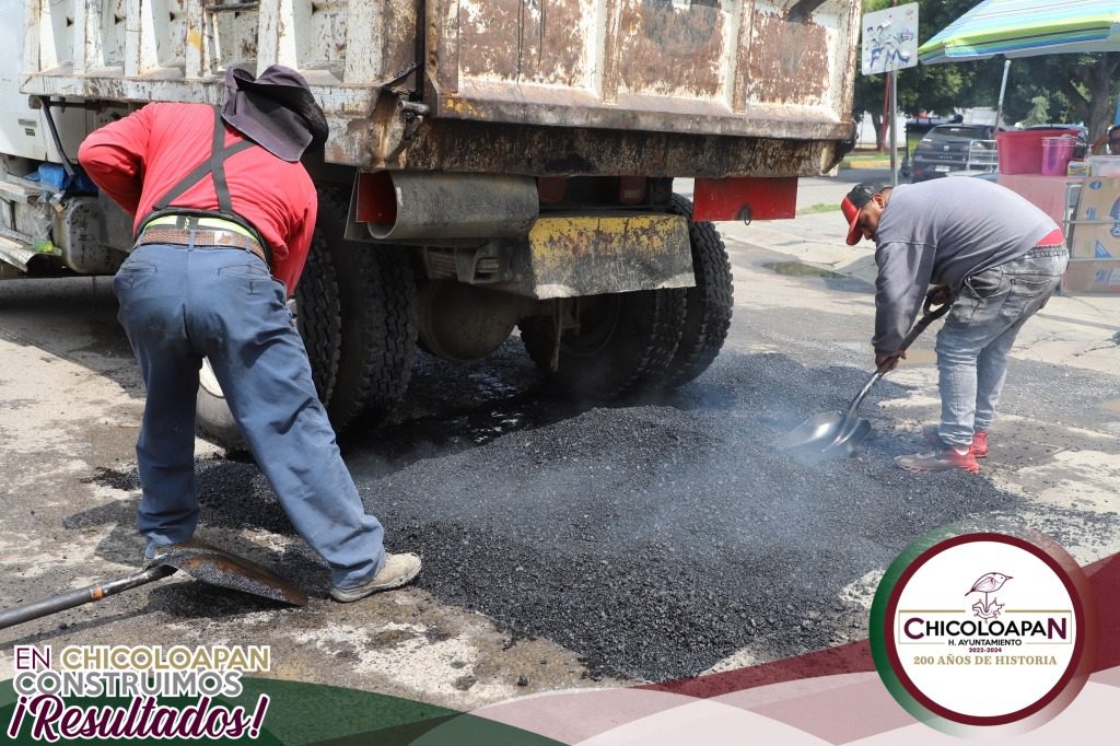 1694037241 490 La Direccion de Obras Publicas Chicoloapan realiza en diferentes puntos