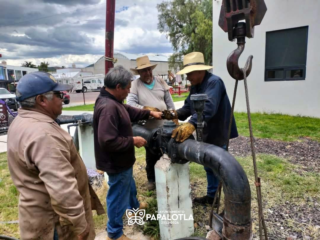 1694040385 675 ServicioRestablecido Los trabajos realizados en el pozo ubicado junto