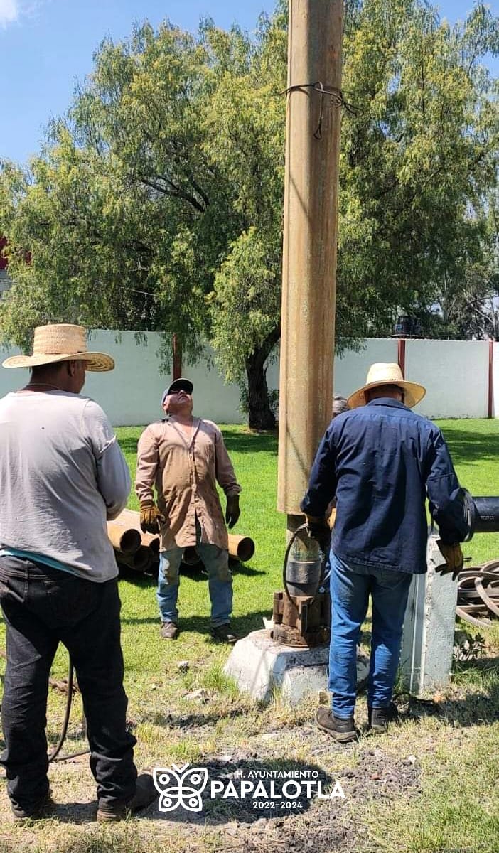 1694040389 763 ServicioRestablecido Los trabajos realizados en el pozo ubicado junto