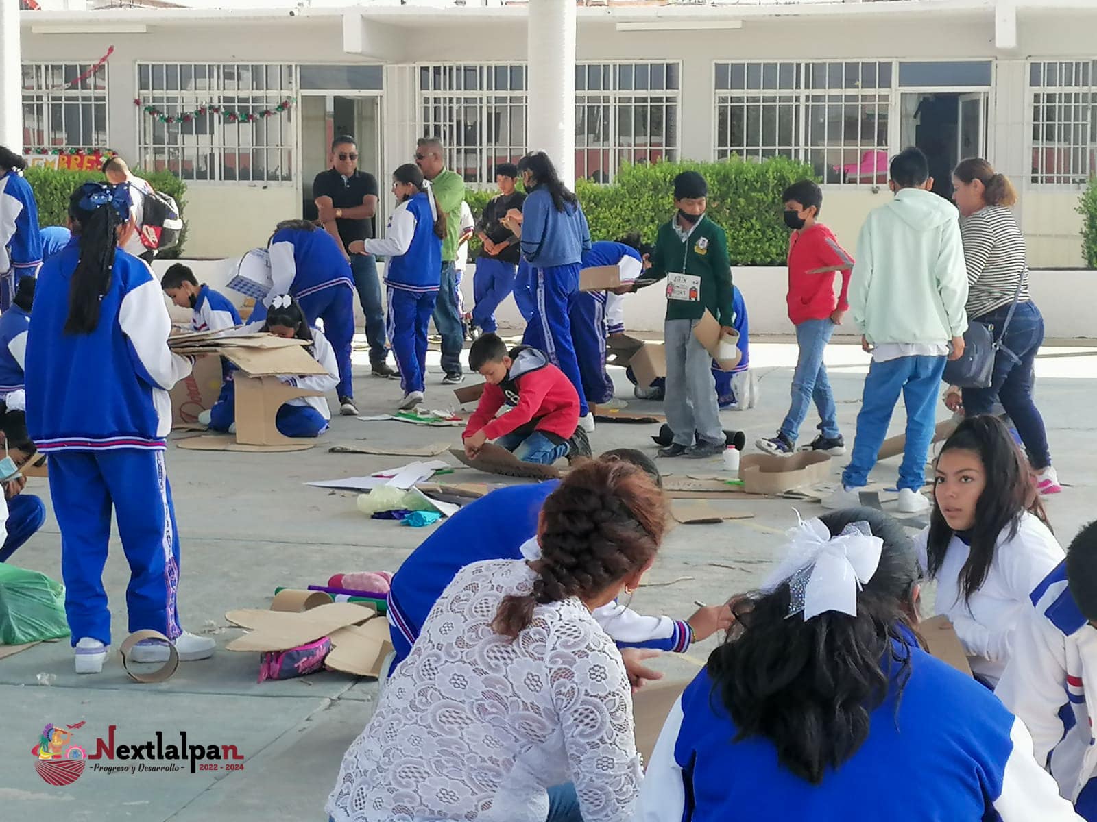 1694177458 312 Alumnas y alumnos de la Telesecundaria Ricardo Flores Magon ubicada