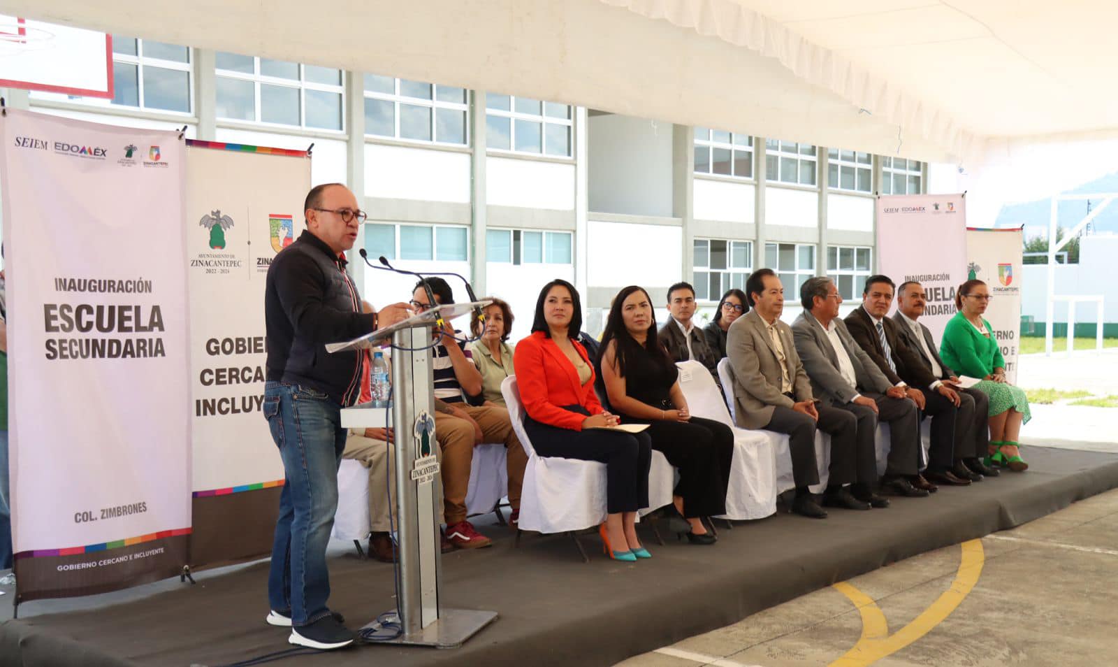 1694197461 528 Esta manana se inauguro la Escuela Secundaria General en BosquesDeICA