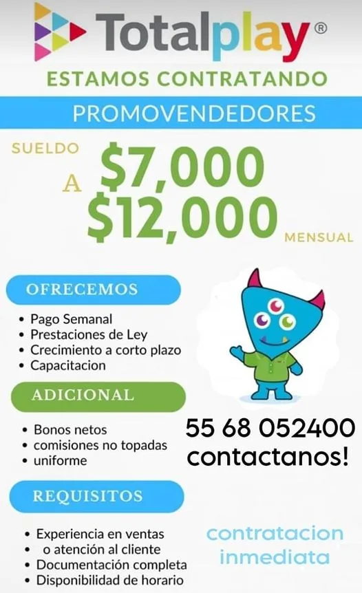 1694203471 BolsaDeTrabajo VACANTE DISPONIBLE jpg