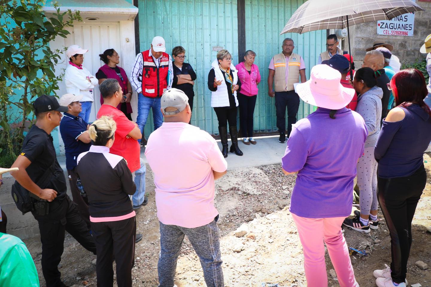 1694206902 771 INFRAESTRUCTURA La Presidenta Municipal Cristina Gonzalez Cruz realizo recorr