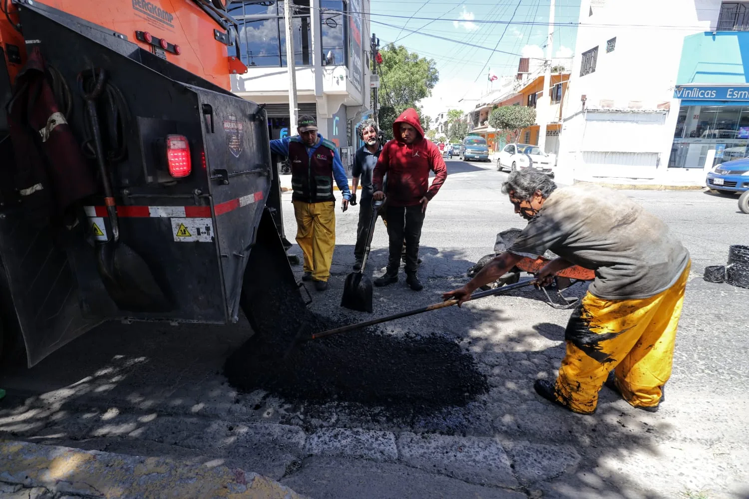 1694209382 ObrasPublicas El dia de hoy llevamos a cabo trabajos jpg