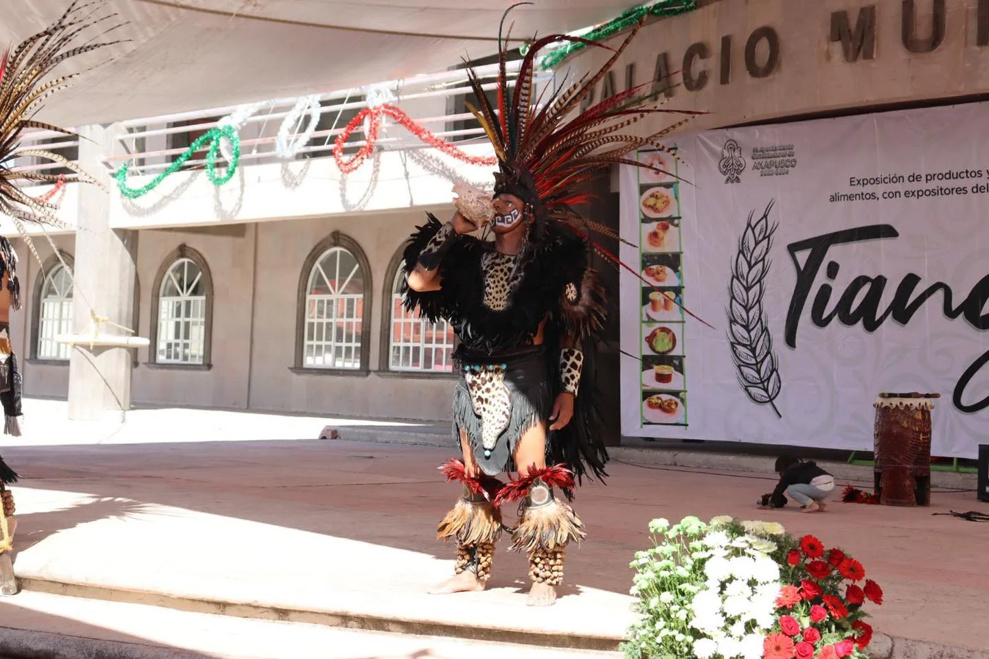 1694297707 En esta tarde tuvimos la participacion de la Danza Prehispanica jpg