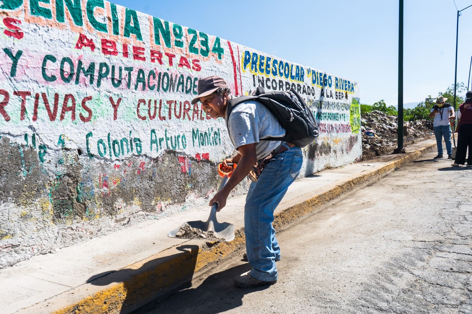 1694361878 685 GOBIERNO DE CHIMALHUACAN REALIZA JORNADA DE LIMPIA EN AV XOCHITENCO