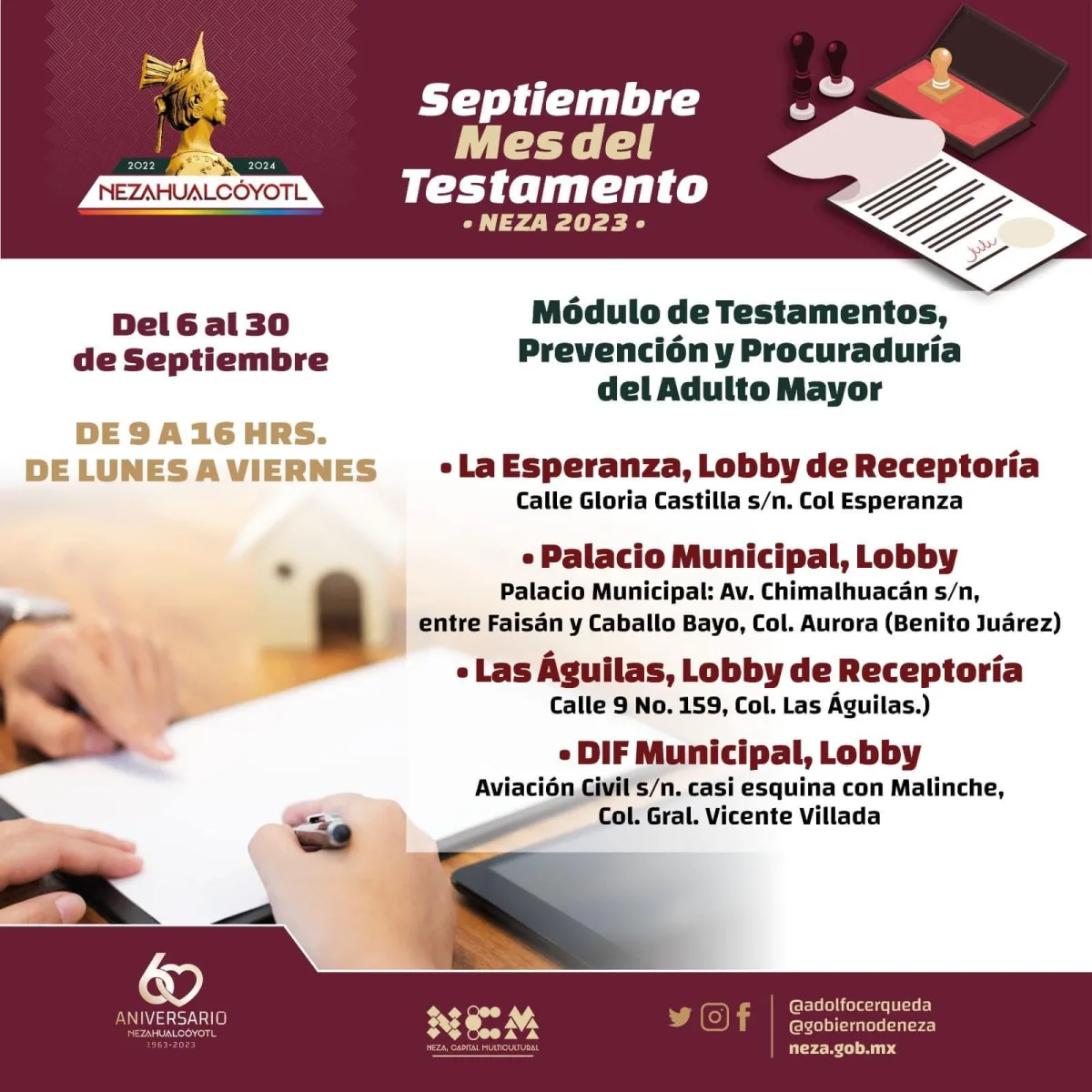 1694382488 Testamento El Gobierno Municipal en este mes del testamento