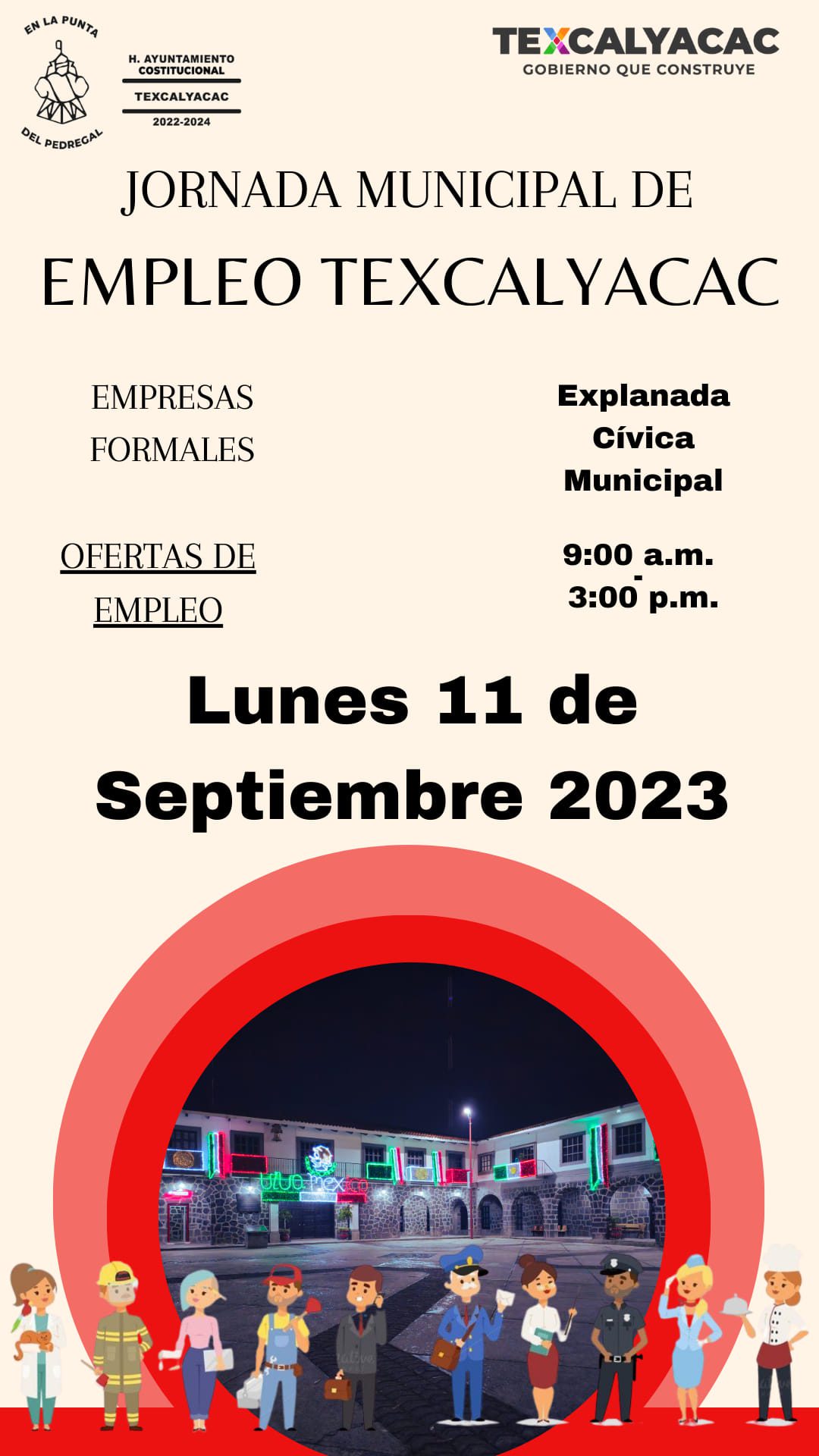 1694436337 484 DURANTE LA JORNADA DE EMPLEO DE MANANA LUNES 11 DE