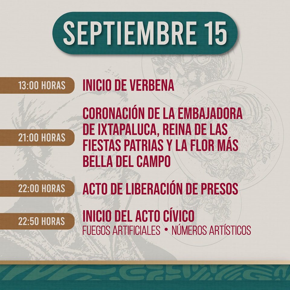 1694437852 566 ¡Las fiestas patrias ya llegaron Te compartimos el programa de