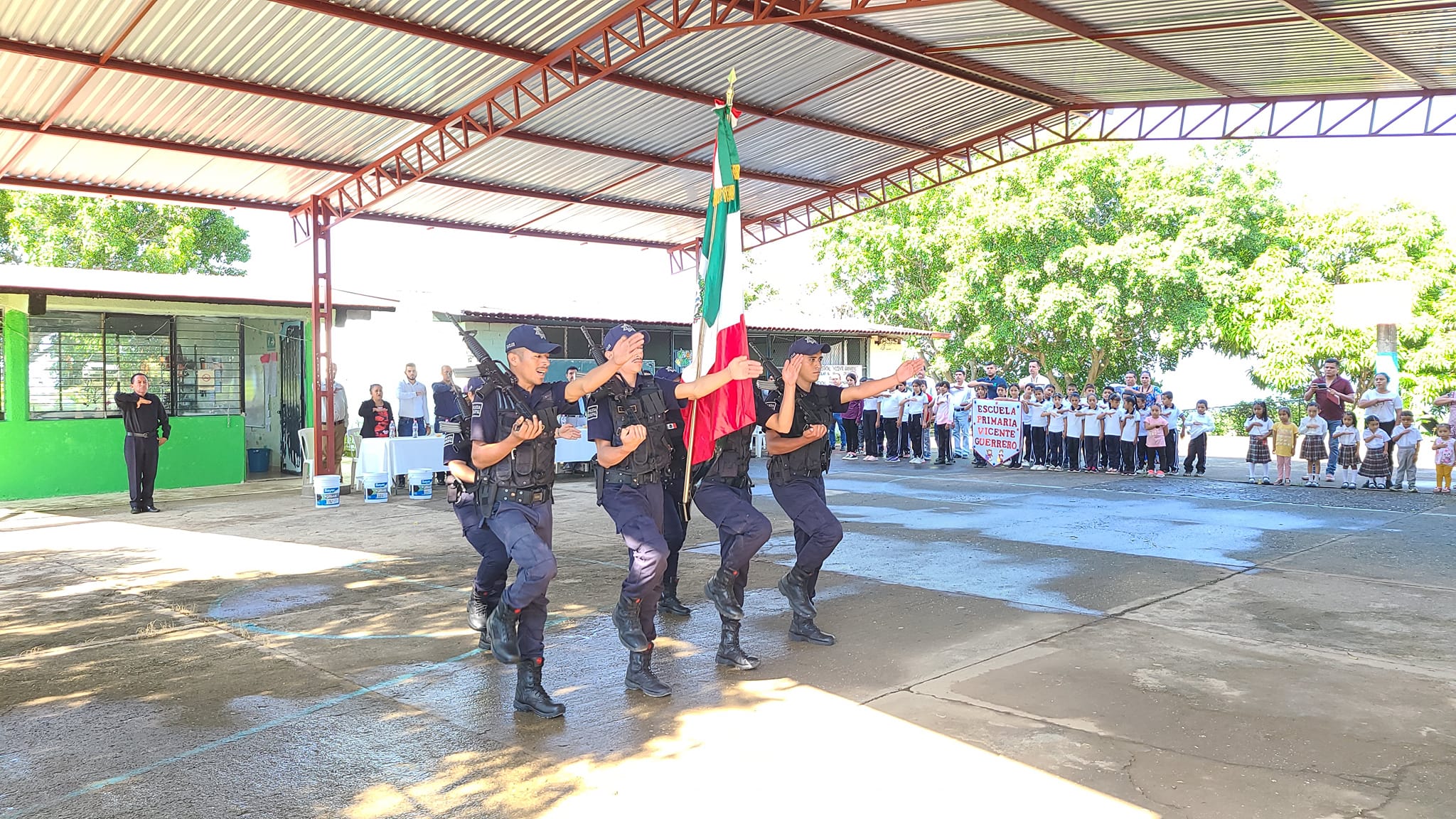 1694465119 225 Participamos en evento civico de las escuelas preescolar primaria telesecundar