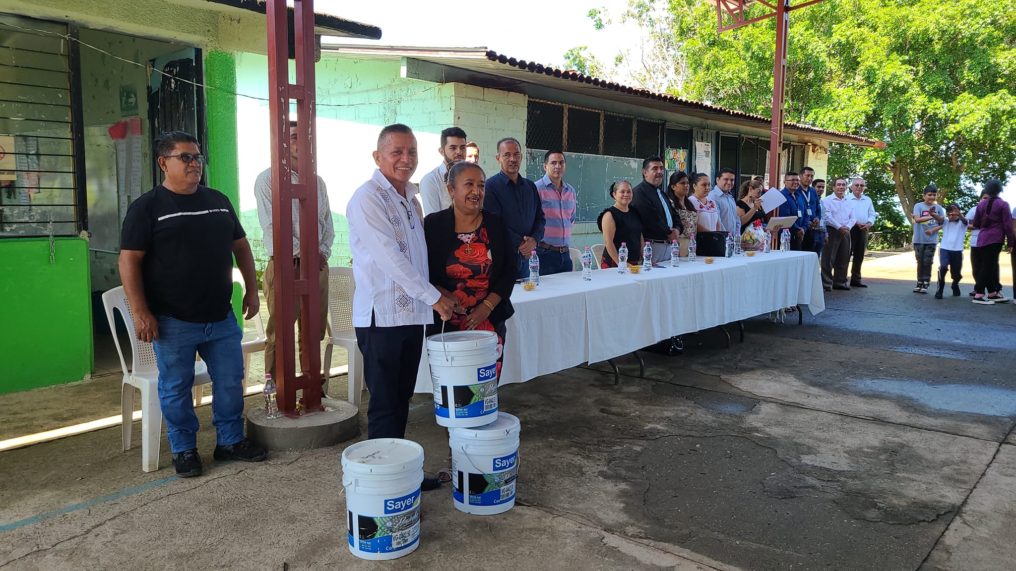 1694465124 790 Participamos en evento civico de las escuelas preescolar primaria telesecundar