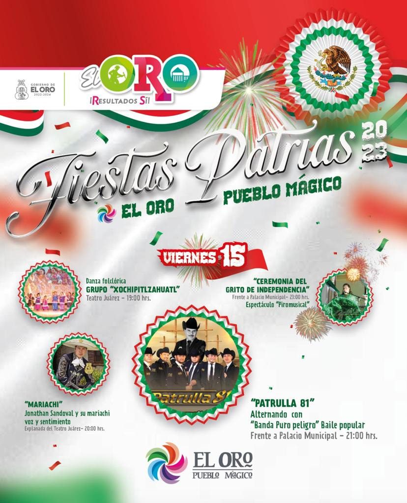 1694466927 930 Te invitamos a celebrar las fiestas patrias en El Oro