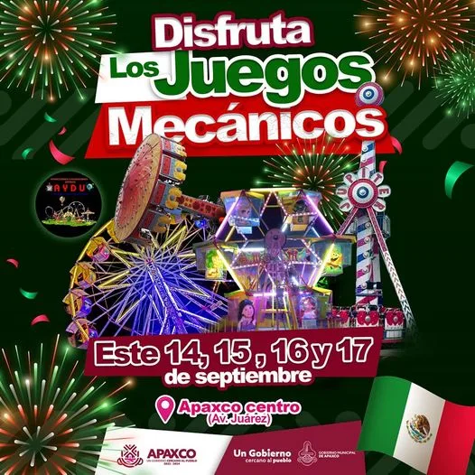 1694471144 HABRA JUEGOS MECANICOS DURANTE LAS FIESTAS PATRIAS DEL PUEBLO jpg