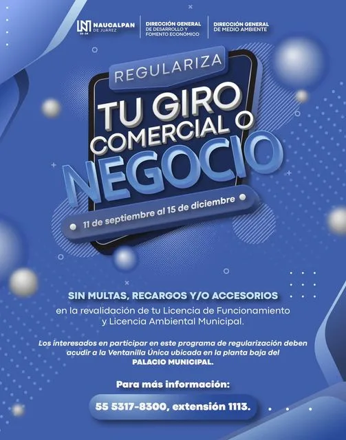 1694531080 Amigo empresario comerciante y emprendedor naucalpense Regulariza tu giro come jpg