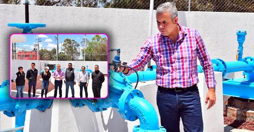 1694531694 Ecatepec recibe 7 pozos de agua tras movilizacion de habitantes