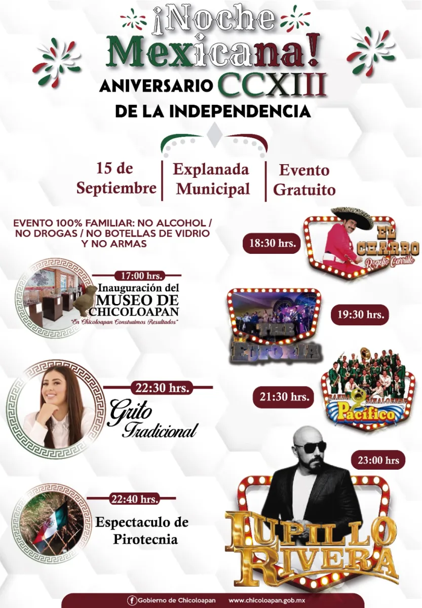 1694549556 Vecino de Chicoloapan te invitamos este 15 de septiembre a