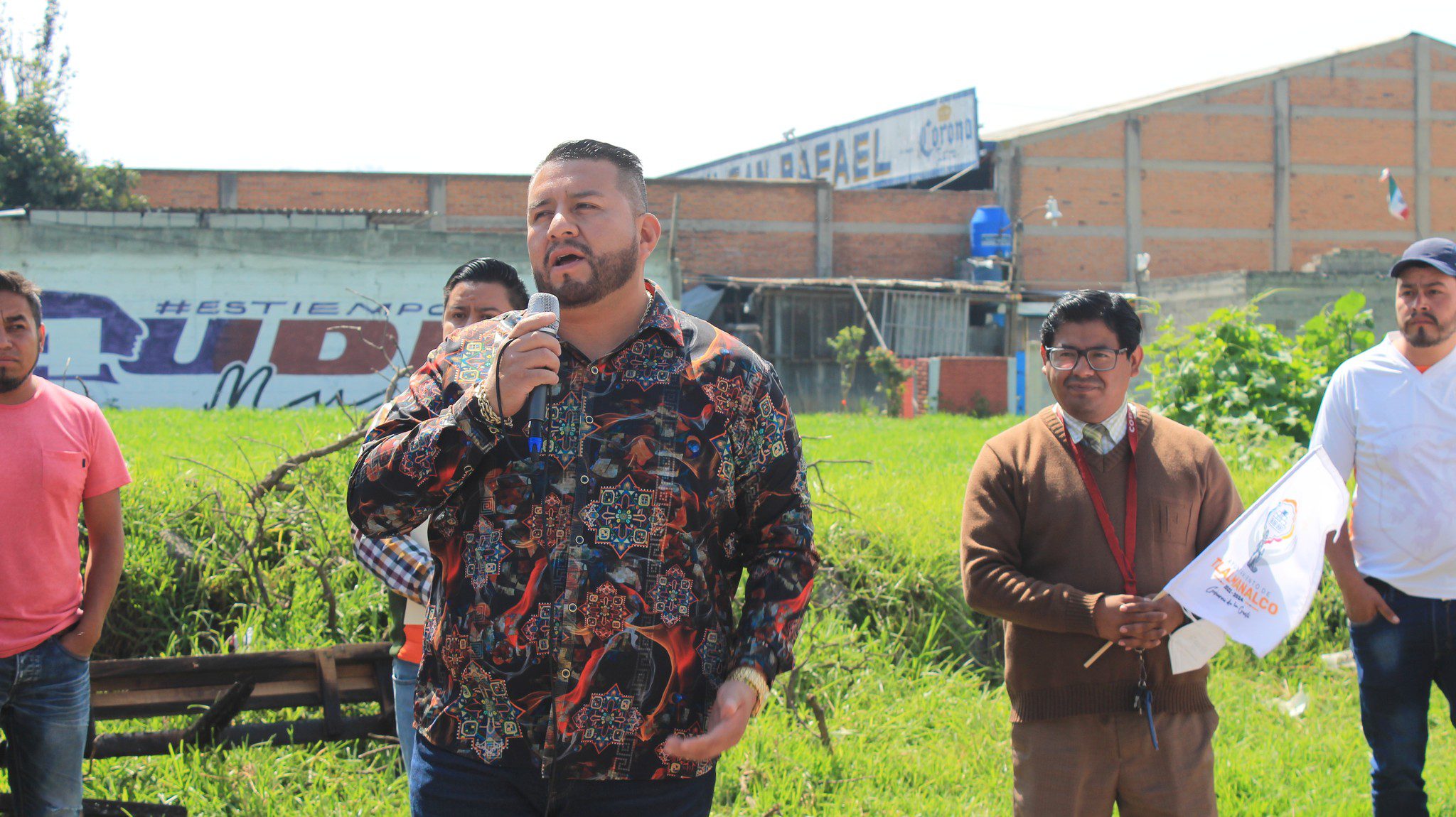 Compromiso Cumplido Hoy Dimos El Banderazo De Inicio De Obra En La Calle Nac Estado De México 