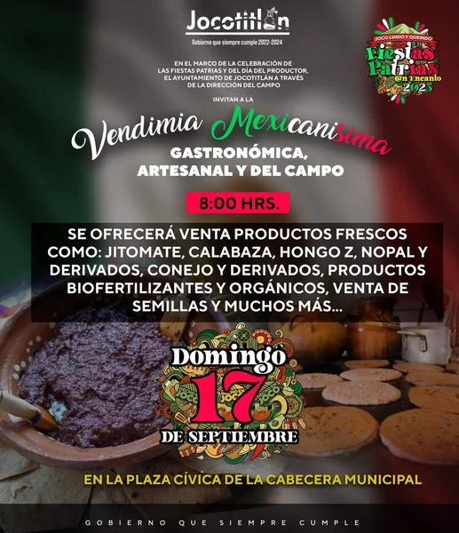 1694613289 Este proximo domingo no pueden perderse la Vendimia Mexicanisima Gastronomica jpg