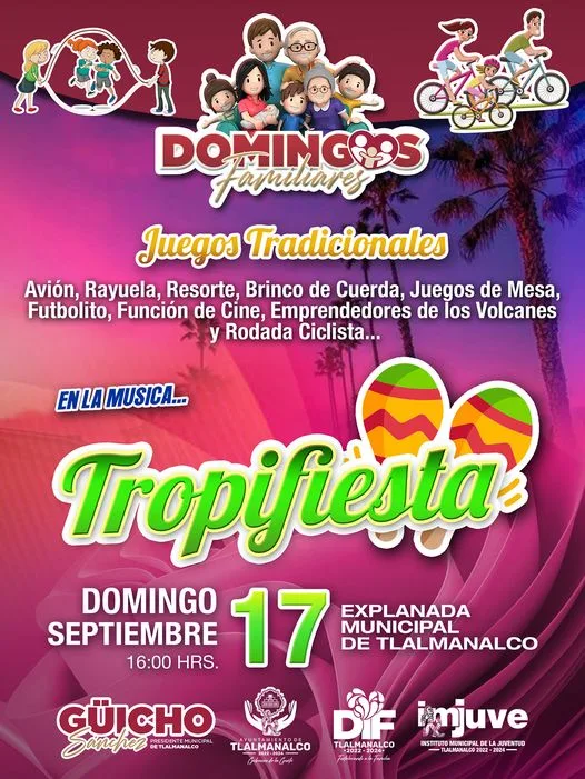 1694630934 DomingosFamiliares Este domingo 17 de septiembre a partir de las jpg