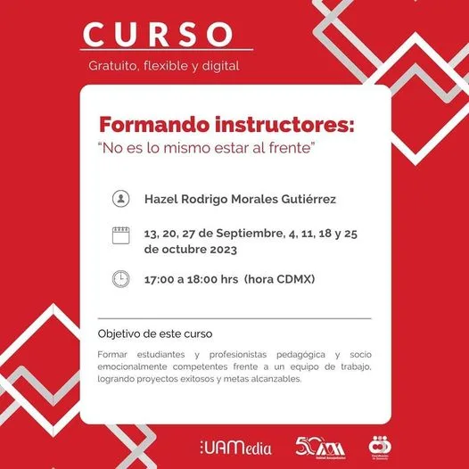 1694637249 NUEVO CURSO Formando Instructores No es lo mismo estar al jpg